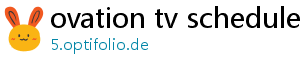 ovation tv schedule